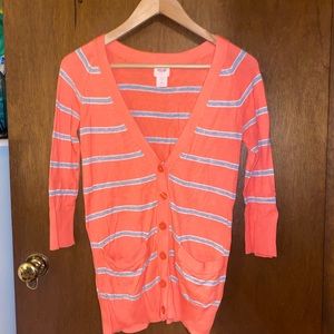 Mossimo Button Up Cardigan; Size XS